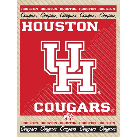 University Of Houston 15x20 Canvas Wall Art